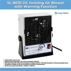 SL-801D DC Ionizing Air Blower with Warning Function