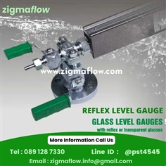 Reflex Level Gauge แท่งแก้ววัดระดับ แบบร่อง