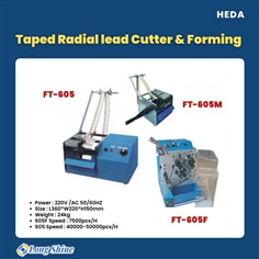 Taped Radial lead Cutter & Forming
