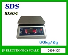 เครื่องชั่งน้ำหนักดิจิตอล30kg ค่าละเอียด5g ยี่ห้อ SDS รุ่น IDS04 