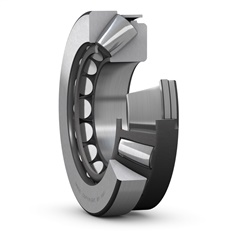 29322E MSpherical roller thrust bearings accommodate very heavy axial and considerable radial loads, brass cage