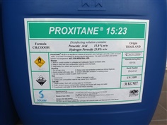 Proxitane 1523 (15% Peracetic Acid)  Antimicrobial and Sanitization Applications สารฆ่าเชื้อ เปอร์อะซิติกแอซิด