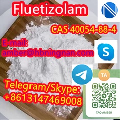   Fluetizolam CAS 40054-88-4 Factory price, high purity, high quality!