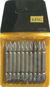 ดอกไขควงลม KING 8 มม.,ไขควง. ไขควงลม, ดอกไขควง, เครื่องมือช่าง, เครื่องมือลม, น็อต,KING,Tool and Tooling/Pneumatic and Air Tools/Air Screwdrivers