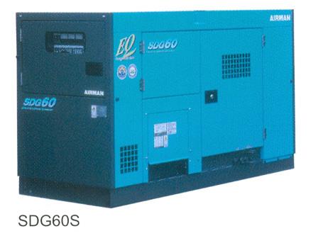 เครื่องกำเนิดไฟฟ้า ชนิดเก็บเสียงเงียบ รุ่น AIRMAN SDG60S,เครื่องกำเนิดไฟฟ้า,Generator,AIRMAN,SDG60S,AIRMAN,Electrical and Power Generation/Generators