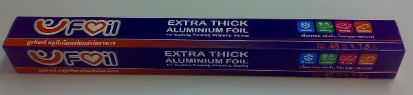 U Foil : Size 45 cm.x 7.5 m.,Aluminium Foil,U Foil : Extra Think ( หนาพิเศษ ),Metals and Metal Products/Aluminum