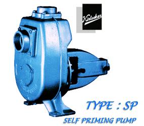 SELF PRIMING PUMP TYPE : SP,self priming pump, sp pump, sp3l,KIRLOSKAR,Pumps, Valves and Accessories/Pumps/General Pumps