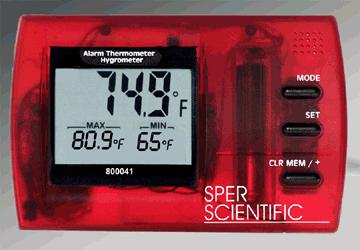เครื่องวัดอุณหภูมิ ความชื้น ตั้ง Alarm HI/LOW ได้ 800041R ,เครื่องวัดอุณหภูมิ ความชื้น ตั้ง Alarm HI/LOW ได้ 800041R ,,Instruments and Controls/Thermometers