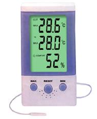 เทอร์โมมิเตอร์ เครื่องวัดอุณหภูมิ 2 จุด และความชื้นสัมพัทธ์ DT-3 ,เทอร์โมมิเตอร์ เครื่องวัดอุณหภูมิ 2 จุด และความชื้นสัมพัทธ์ DT-3 ,,Instruments and Controls/Thermometers