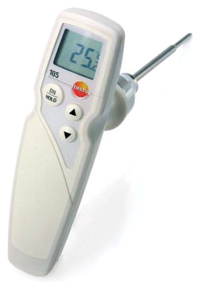 เครื่องวัดค่าอุณหภูมิในอาหาร พร้อมหัววัดที่สามารถถอดเปลี่ยนได้,เครื่องวัดค่าอุณหภูมิในอาหาร,เครื่องวัดอุณหภูมิอาหาร,TESTO,Instruments and Controls/Thermometers
