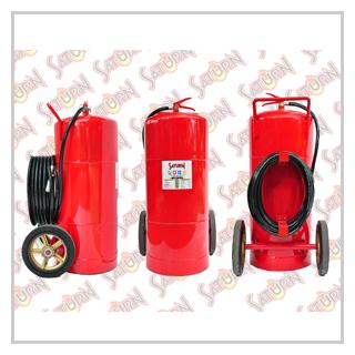 250lbs Wheeled Fire Extinguisher,ถังดับเพลิง,SATURN,Plant and Facility Equipment/Safety Equipment/Fire Safety