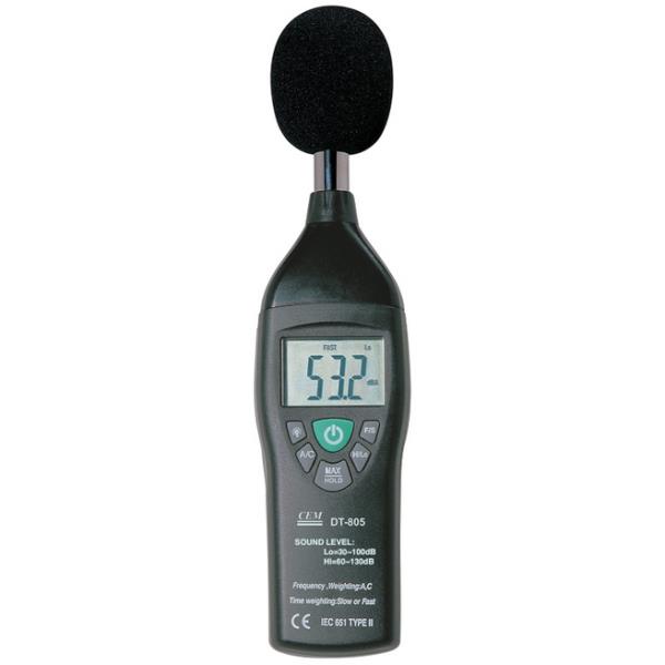 เครื่องวัดเสียง Professional Sound level meter รุ่น DT-805 ,เครื่องวัดเสียง, ระดับเสียง, Sound meter ,CEM,Energy and Environment/Environment Instrument/Sound Meter