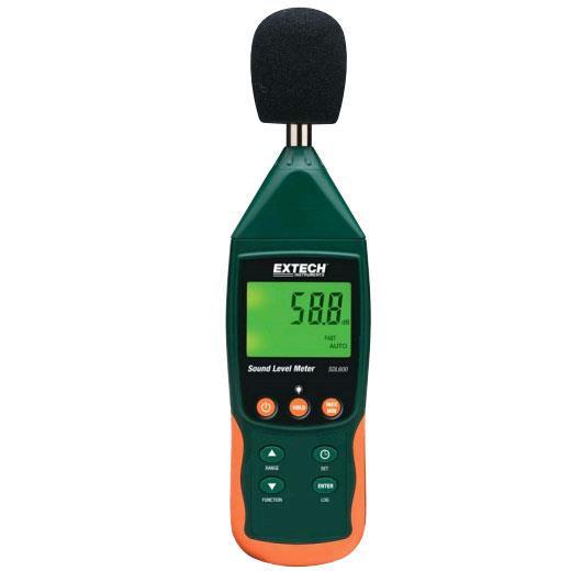 เครื่องวัดเสียง Sound Level Meter, with PC interface USB port รุ่น SL811 ,เครื่องวัดเสียง บันทึกข้อมูล Datalogger,EXTECH,Energy and Environment/Environment Instrument/Sound Meter