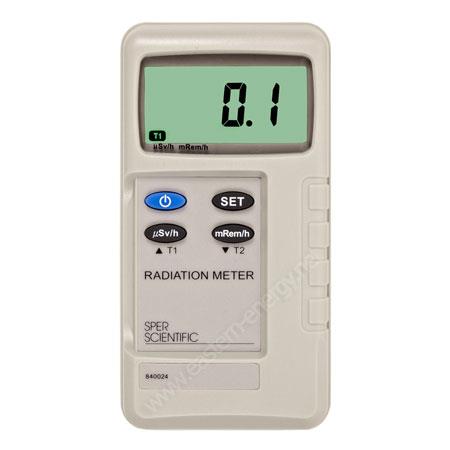 เครื่องวัดกัมมันตรังสี Digital Radiation Meter รุ่น 840024,เครื่องวัดกัมมันตรังสี Digital Radiation Meter,Sper Scientific,Instruments and Controls/Test Equipment