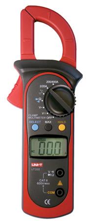 แคลมป์มิเตอร์ Digital Clamp Meter รุ่น UT-202 ,Digital Clamp Meter, แคลมป์มิเตอร์,,Instruments and Controls/Test Equipment