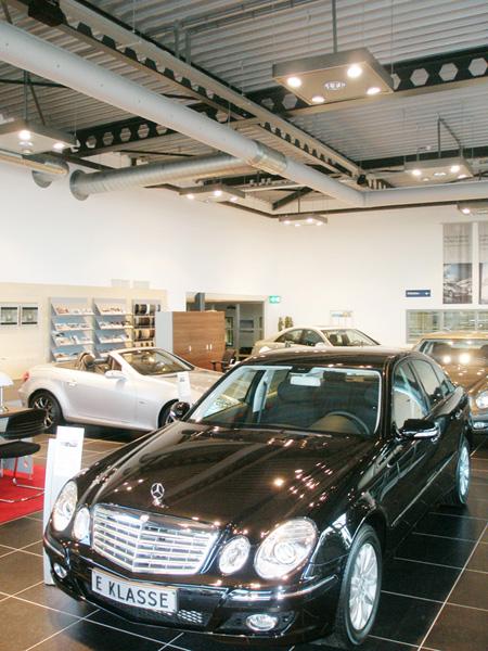 Car Show Room vs ท่อลมแอร์ผ้า (Fabric air duct, Textile duct, Duct Sock),ท่อลมแอร์ผ้า,fabric duct,textile air duct,air sock,EuroAir,Construction and Decoration/Heating Ventilation and Air Conditioning