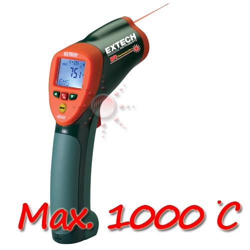 อินฟาเรดเทอร์โมมิเตอร์ High Temperature IR Thermometer รุ่น 42545,อินฟราเรด เทอร์โมมิเตอร์,Digital Infrared thermometer ,Extech,Instruments and Controls/Test Equipment