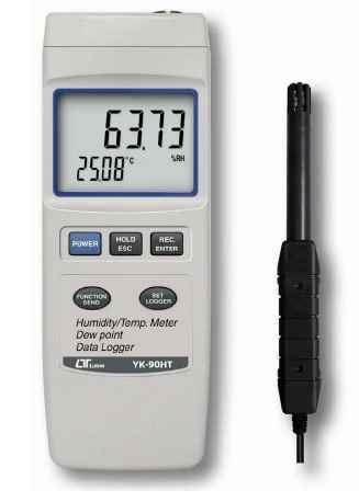 เครื่องวัดความชื้นสัมพัทธ์ [HUMIDITY METER] YK-90HT,เครื่องวัดความชื้นสัมพัทธ์,HUMIDITY METER,YK-90HT,Lutron,Instruments and Controls/Measuring Equipment