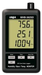 เครื่องวัดความดันบรรยากาศ/อุณหภูมิ/ความชื้น [Barometer/temperature/humidity Datalogger SD Card],เครื่องวัดความดันบรรยากาศ,อุณหภูมิ,ความชื้น,Barometer,temperature,humidity,Datalogger,SD Card,MHB-38,Lutron,Energy and Environment/Environment Instrument/Barometer