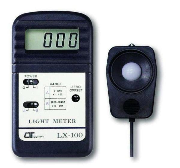 เครื่องวัดแสง [LIGHT METER] LX-100,เครื่องวัดแสง,LIGHT METER,LX-100,Lutron,Energy and Environment/Environment Instrument/Lux Meter