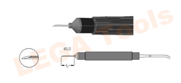 โพรบวัดอุณหภูมิ [Thermocouple, Type K, Needle Type] NK-03,โพรบวัดอุณหภูมิ,Thermocouple,Type K,Needle Type,NK-03,Lega,Instruments and Controls/Measuring Equipment