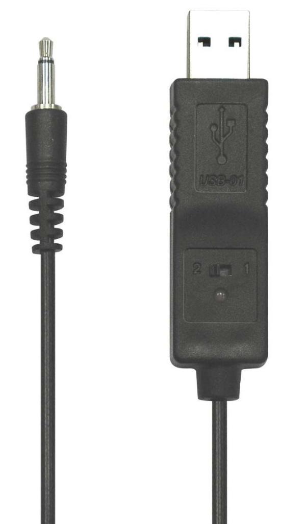 สายยูเอสบี สำหรับเชื่อมต่อคอมพิวเตอร์ [connect the meter to get the USB interface] USB-01,สายยูเอสบีม,USB interface,USB-01,Lutron,Instruments and Controls/Measuring Equipment