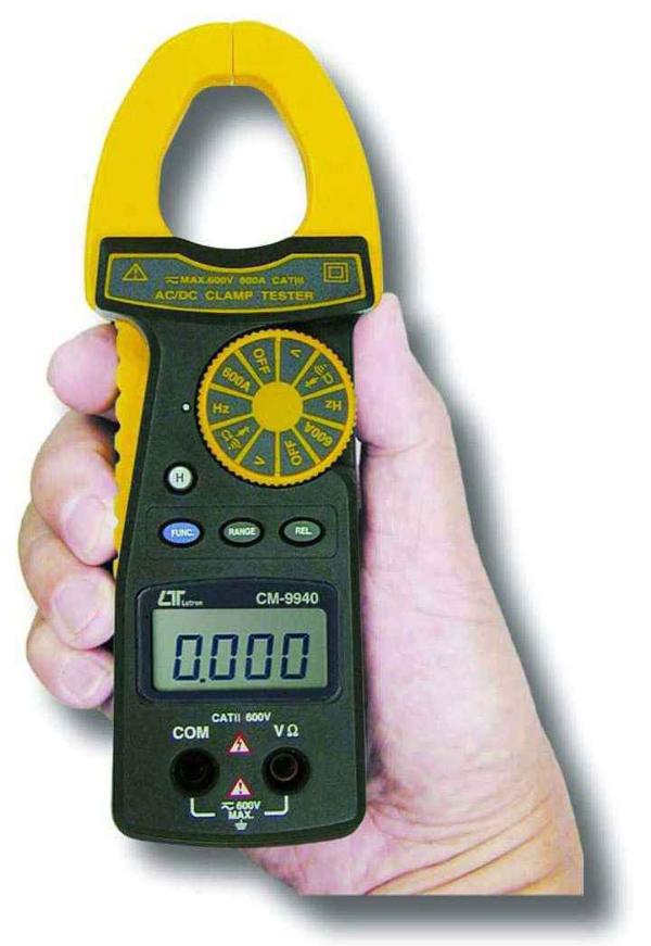 แคลมป์มิเตอร์ [Mini DCA/ACA CLAMP METER] CM-9940,CM-9940,แคลมป์มิเตอร์,DCA/ACA,CLAMP METER,Lutron,Instruments and Controls/Measuring Equipment