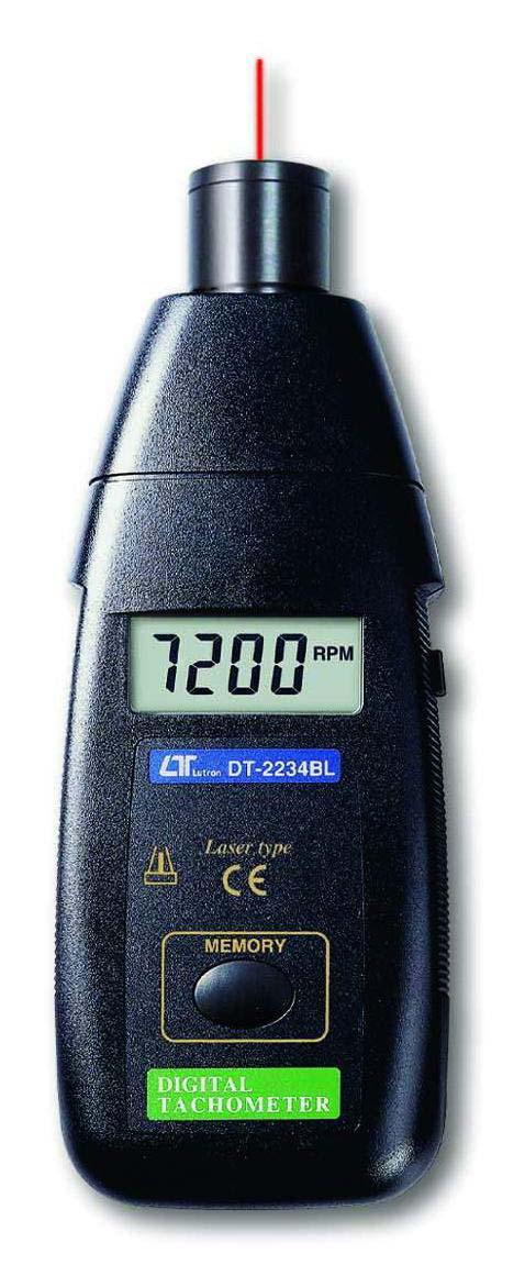เครื่องวัดความเร็วรอบเลเซอร์ แบบโฟโต้เซนเซอร์ [LASER PHOTO TACHOMETER] DT-2234BL,เครื่องวัดความเร็วรอบ,เลเซอร์,โฟโต้เซนเซอร์,LASER PHOTO,TACHOMETER,DT-2234BL,Lutron,Instruments and Controls/RPM Meter / Tachometer