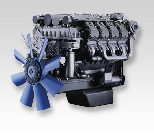 The construction equipment engine water-cooled 187 - 440 kW  /  251 - 590 hp ,Excavator engine ,Deutz,Machinery and Process Equipment/Engines and Motors/Engines