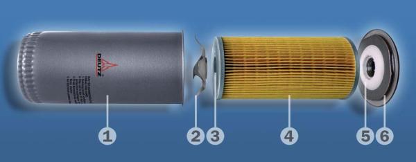 Genuine part DEUTZ Oil filter,Spare part Deutz,Deutz,Machinery and Process Equipment/Engines and Motors/Engines