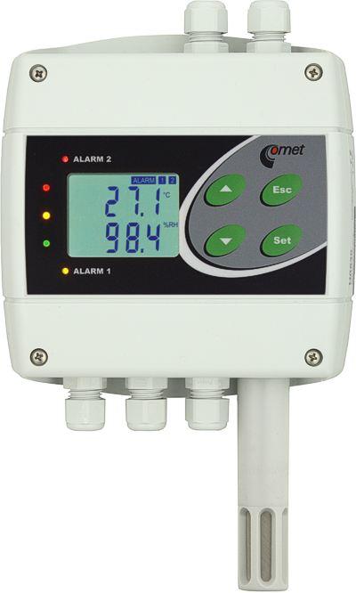 เครื่องวัดอุณหภูมิความชื้น และความดัน สามารถรับสัญญาณได้ 3 input และมี output re,Thermometer,,Instruments and Controls/Thermometers