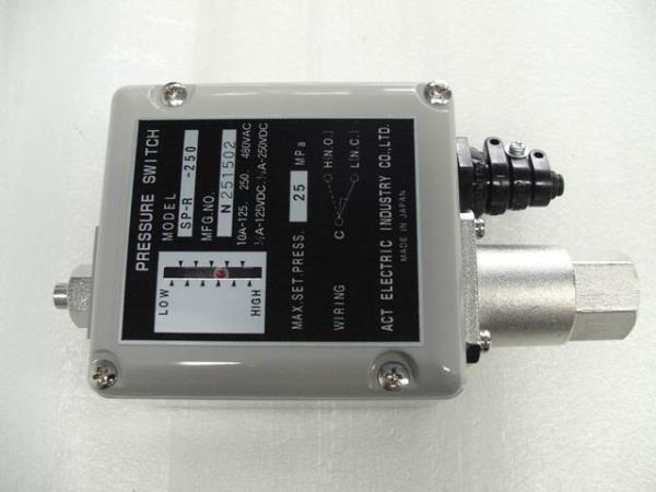 全てのアイテム アクト電機工業 ACT 圧力スイッチ Pressure Switch SP-R-150