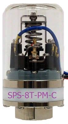 SANWA DENKI Pressure Switch SPS-8T-PM-C (Upper),SANWA DENKI, Pressure Switch, SPS-8T-PM-C (Upper),SANWA DENKI,Instruments and Controls/Switches