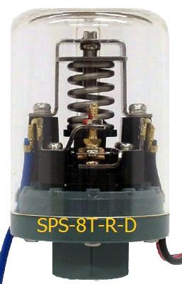 SANWA DENKI Pressure Switch SPS-8T-R-D (Upper),SANWA DENKI, Pressure Switch, SPS-8T-R-D (Upper),SANWA DENKI,Instruments and Controls/Switches