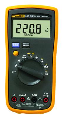 ดิจิตอล มัลติมิเตอร์ Digital Multimeter ,FLUKE 15B F15B Digital Multimeter Meter ,,Instruments and Controls/Test Equipment