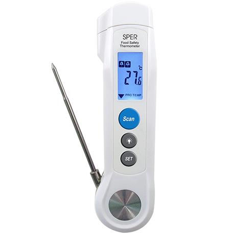 เครื่องวัดอุณหภูมิ Food Safety Thermometer with IR รุ่น 800115,เครื่องวัดอุณหภูมิน้ำ, เครื่องวัดอุณหภูมิอาหาร,Sper Scientific,Instruments and Controls/Test Equipment