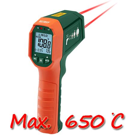 เครื่องวัดอุณหภูมิอินฟราเรด Dual Laser IR Thermometer รุ่น IR320,เครื่องวัดอุณหภูมิแบบอินฟราเรด,Infrared Thermomete,EXTECH,Instruments and Controls/Test Equipment