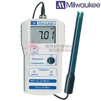 เครื่องวัดค่ากรดด่าง Portable pH Meter รุ่น MW101,เครื่องวัดค่ากรดด่าง, ph meter, ,MILWAUKEE,Energy and Environment/Environment Instrument/PH Meter