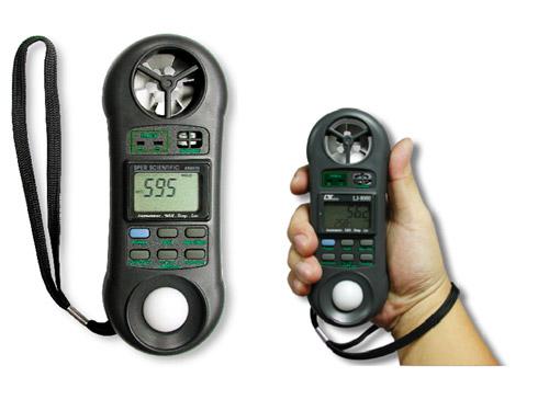 4 in1 Humidity, Temperature Light and Anemometer 850070 ,4 in1 Humidity, Temperature Light and Anemometer 8,,Instruments and Controls/Air Velocity / Anemometer