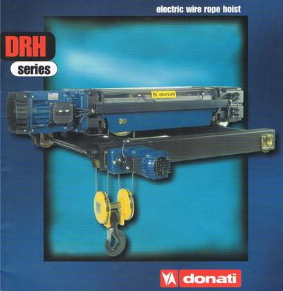 รอกสลิงไฟฟ้า "Donati",รอกสลิงไฟฟ้า,"DONATI",Machinery and Process Equipment/Hoist and Crane