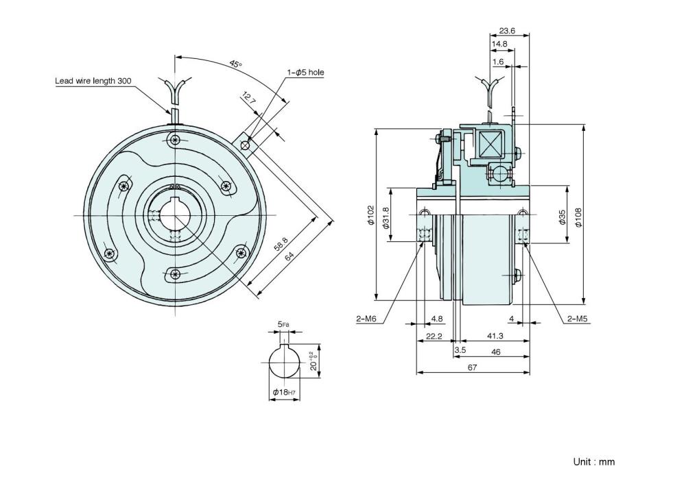 SINFONIA (SHINKO) Electromagnetic Clutch SFC-400/BMS-AG,SHINKO, Warner Clutch, Warner Clutch SFC-400/BMS-A,SHINKO,Machinery and Process Equipment/Brakes and Clutches/Clutch