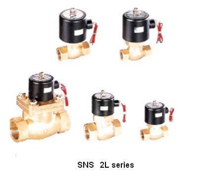 SNS - 2 way solenoid valve 2L SERIES ,SNS 2W160-15, 2W200-20, 2W250-25,  2W400-40, 2W  ,sns,Pumps, Valves and Accessories/Valves/General Valves