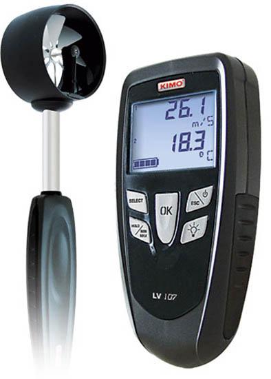 Anemometer KIMO LV107,Anemometer, เครื่องวัดความเร็วลม , KIMO , LV107,KIMO,Instruments and Controls/Air Velocity / Anemometer