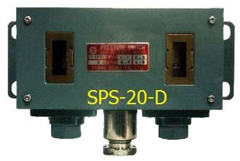 SANWA DENKI Dual Pressure Switch (Lower Limit ON) SPS-20-D,SANWA DENKI, Pressure Switch, SPS-20-D,SANWA DENKI,Instruments and Controls/Switches