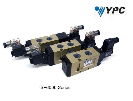 YPC- 3/2,,5/2, 5/3 Solinoid Valves  SF6000  Series,YPC-/SF6101-IP /SF6200-IP /SF6303-IP /SF6601-IP,YPC,  YONWOO,Machinery and Process Equipment/Machinery/Pneumatic Machine