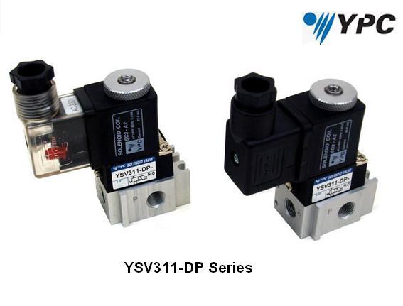 YPC- 3/2, Solenoid Valves  YSV300  Series ,YPC-YSC311-DP / Solenoid Valve,YPC,  YONWOO,Pumps, Valves and Accessories/Valves/Air Valves