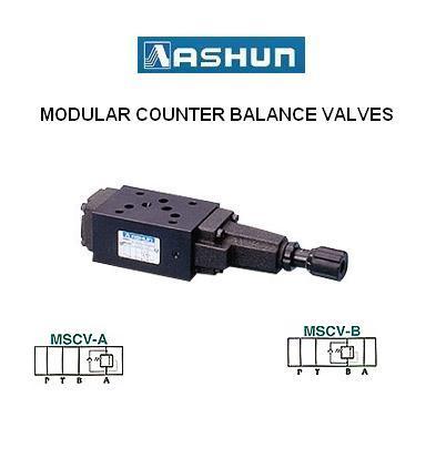ASHUN - Modular Counter Balance Valves,ASHUN-MSCV-02A /MSCV-03A /MSCV-02A /MSCV-02B / Modular Counter Balance Valve,ASHUN,Machinery and Process Equipment/Machinery/Hydraulic Machine