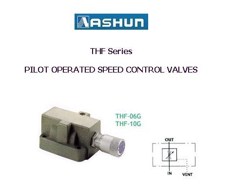 ASHUN - Pilot Operated Speed Control Valves,ASHUN-SD-06G /SD-10G / THF-06G /THF-10G /SKF-06G  ,ASHUN,Machinery and Process Equipment/Machinery/Hydraulic Machine