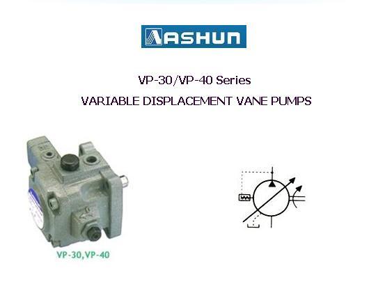 ASHUN - Variable Displacement Vane Pumps,ASHUN - VP-30 /VP-40 /VP-30 /VP-40 / Variable Displacement Vane Pumps,ASHUN,Machinery and Process Equipment/Machinery/Hydraulic Machine