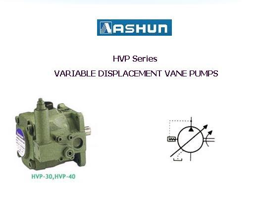 ASHUN - Variable Displacement Vane Pumps,ASHUN - HVP-30 /HVP-40 /HVP-30 /HVP-40 / Variable Displacement Vane Pumps,ASHUN,Machinery and Process Equipment/Machinery/Hydraulic Machine